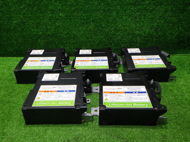 【中古】AZワゴン アルト等 リチウムイオンバッテリー アイドリングストップ車 96510-72M10/74P10/74P00 5点 ジャンク 251112001中古 車 パーツ 中古パーツ 中古部品 カスタム 即発送