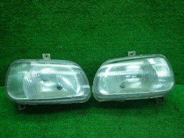 【中古】ダイハツ L500S ミラ ヘッドライト 左右セット 190801107中古 車 パーツ 中古パーツ 中古部品 カスタム 即発送