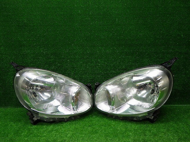 【中古】日産 K13 NK13 マーチ 前期 ヘッドライト左右 ハロゲン H009 250519007中古 車 パーツ 中古パーツ 中古部品 カスタム 即発送