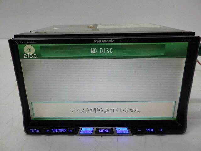 【中古】パナソニック ストラーダ CN-HDS620D CD DVD HDDナビ 地図2006年 230922012中古 車 パーツ 中古パーツ 中古部品 カスタム 即発送