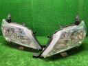 【中古】日産 C26/NC26 セレナハイブリッド ヘッドライト 左右 ハロゲン 100-23096 K レベ付き 241225213中古 車 パーツ 中古パー...