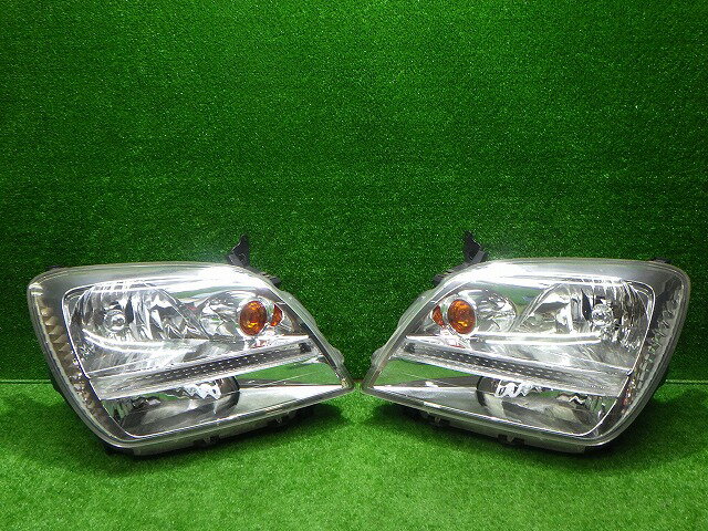 【中古】ディオン　ヘッドライト　左右　ハロゲン　CR6W　100-87585　A　MR990103/4　比較的綺麗　251023019中古 車 パーツ 中古パーツ 中古部品 カスタム 即発送