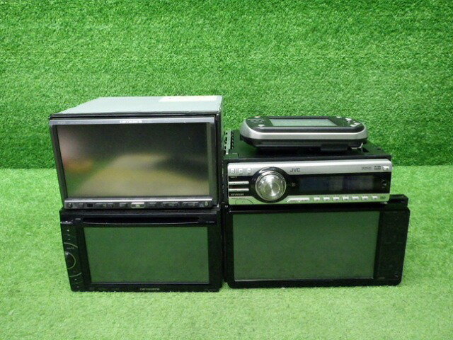 【中古】ジャンク品 トヨタ純正 カロッツェリア JVC ポータブルナビ ナビ オーディオ 5点セット 220920003中古 車 パーツ 中古パーツ 中古部品 カスタム 即発送