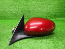 【中古】ジャガー J51YB Xタイプ 左ドアミラー カラー赤系 7P 240830048中古 車 パーツ 中古パーツ 中古部品 カスタム 即発送