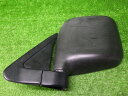 【中古】ミツビシ U41T/42T ミニキャブ 左ドアミラー 手動 カラー W74 241012121中古 車 パーツ 中古パーツ 中古部品 カスタム 即発送