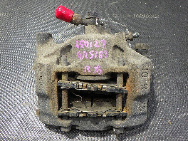 Rakuten - 【中古】クラウン　右リアキャリパー　GRS183　パット残り8mm　47830-30300　トヨタ　260120221中古 車 パーツ 中古パーツ 中古部品 カスタム 即発送