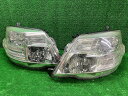 【中古】トヨタ ANH10/15 アルファード 後期 左右 ヘッドライト HID 58-15 5 レベ付き バラスト付き 241203245中古 車 パーツ 中...