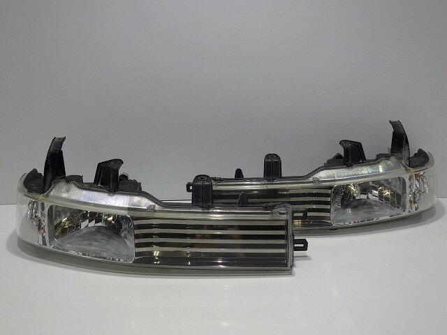 【中古】ザッツ ヘッドライト 左右 ハロゲン JD1/2 後期 100-22682 レベ付 コーティング 250710152中古 車 パーツ 中古パーツ 中古部品 カスタム 即発送