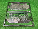 【中古】スバル 純正 フォレスター ナンバーフレーム 2枚セット 250114261中古 車 パーツ 中古パーツ 中古部品 カスタム 即発送