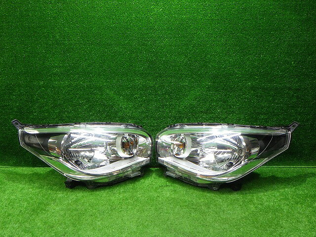 【中古】デイズ　ヘッドライト　左右　ハロゲン　EKワゴン　W1047　日産　251112062中古 車 パーツ 中古パーツ 中古部品 カスタム 即発送
