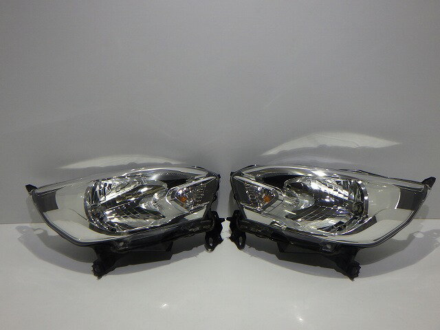 【中古】デイズ ヘッドライト左右 ハロゲン B21W 100-67052 EKワゴン コーティング 綺麗 251022076中古 車 パーツ 中古パーツ 中古部品 カスタム 即発送