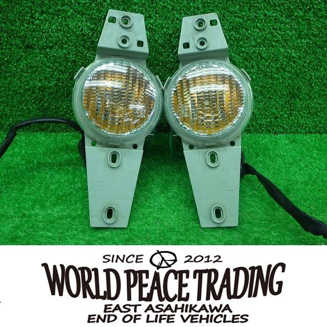 【中古】 ダイハツ J111G テリオスキッド フロントウインカーレンズ 左右セット 190329113中古 車 パーツ 中古パーツ 中古部品 カスタム 即発送