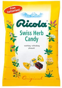 【SALE!!】リコラ　70g袋　スイスオリジナルハーブキャンディー