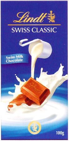 リンツ　100g　ミルクチョコレート