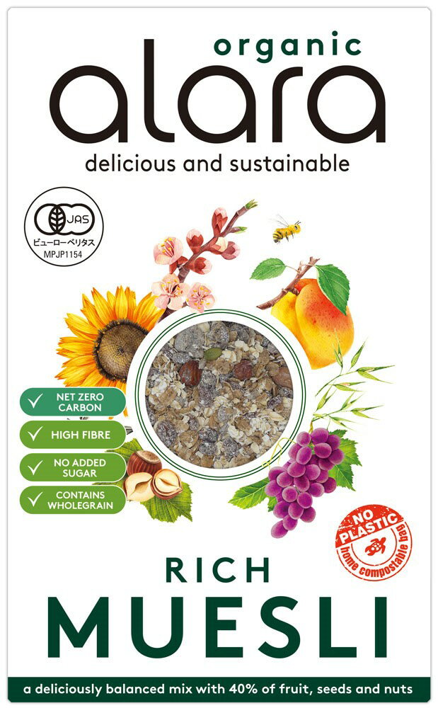 アララ オーガニック リッチミューズリー 500g × 6個セット