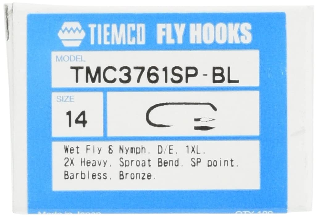ティムコ(TIEMCO) シングルフック Q100 TMC3761 SP-BL 10号