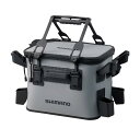シマノ(SHIMANO) ロッドレスト タックルバッグ (レスト4/ハードタイプ) BK-024W グレー 22L