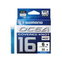シマノ(SHIMANO) PEライン オシア カバードノット16 PE 30m LD-A21Y 6号 マリンブルー