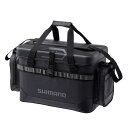 シマノ ロックショア タフタックルバッグ ブラック 25L BA-201X