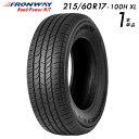 【タイヤ交換可能】【送料無料】【2025年製】215/60R17-100H XL FRONWAY ROADPOWER H/T 【タイヤ1本】輸入たいや フロンウ...
