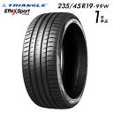 【タイヤ交換可能】【2025年製】235/45R19-99W【1本】サマータイヤ TRIANGLE EffeX Sport TH202 送料無料 235/45R...
