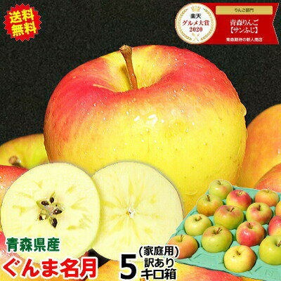 \BF限定★200円引きクーポン/【即日発送】青森 りんご 5kg箱ぐんま名月 訳あり/家庭用 重量選べる旬シリーズ【りんご 訳あり 5kg 送料無料】【青森 ...