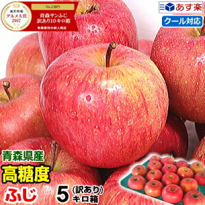 あす楽 青森りんご 訳あり ふじ 5kg箱 【クール便対応】高糖度 青森りんご 訳あり 人気のふじ 5キロ箱りんご 訳あり 5kg箱青森 林檎 5キロ箱青森県産 ふじ 訳あり 5kg箱【税込2480円】青森 リンゴ 大小様々