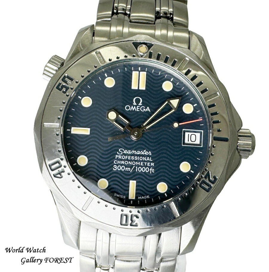 OMEGA IK V[}X^[ vtFbVi 300M 2552.80  Yrv  lCr[ Odグ AN