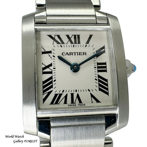 カルティエ Cartier タンクフランセーズ SM W51008Q3 中古 レディース 腕時計 クオーツ ホワイト文字盤 Aランク カルティエ Cartier タンクフランセーズ SM W51008Q3 中古 レディース 腕時計 クオーツ ホワイト文字盤 Aランク