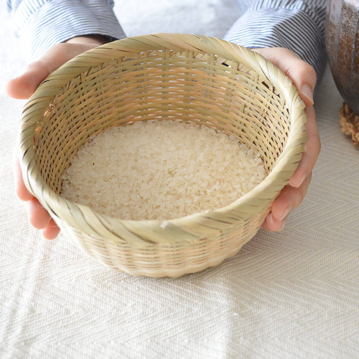 楽天市場】米とぎ ザル（素材（キッチン用品）竹）の通販