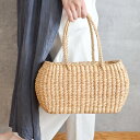タイ ウォーターヒヤシンス かごバッグ ふっくら 三つ編み入り LOW/HIGH 2タイプ(4)
