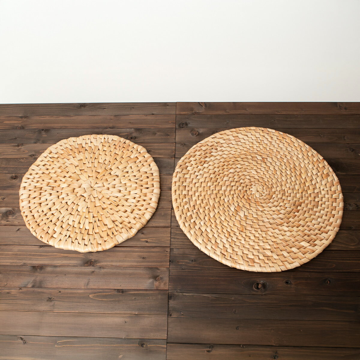 円座 座布団 月桃 50cm/60cm 2サイズ ラグ 丸型 南国の香り 天然素材 手仕事 日本製 沖縄県 石垣島