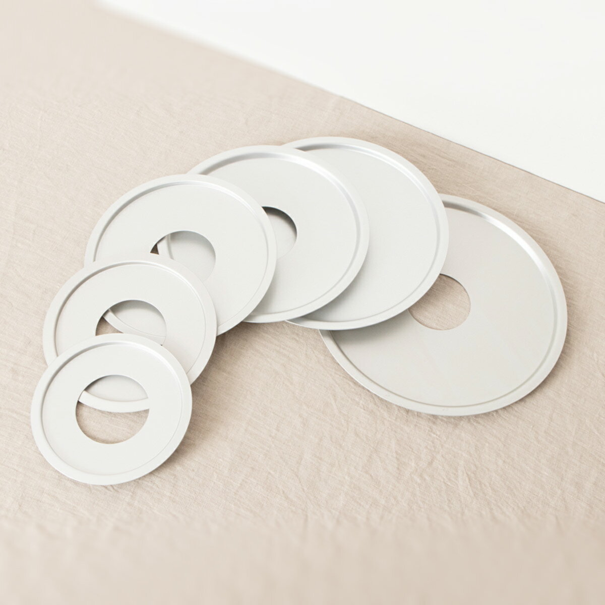 蒸し板 アルミ製 18/20/24/27/30/33cm 6サイズ 鍋とせいろの間に載せる 調整板 富山県 日本製