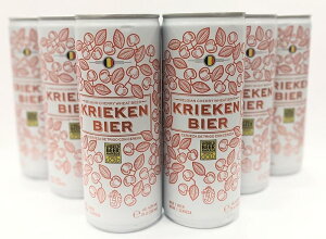 コーネリッセン【クリーケンビア チェリーウィート】250ml×6本セット送料無料 ベルギービール フルーツ系 甘い 缶