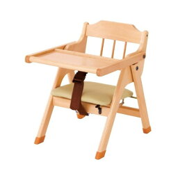 木製乳児用椅子 A（ナチュラルベージュ） ベビー用インテリア イス テーブル/イス 乳幼児