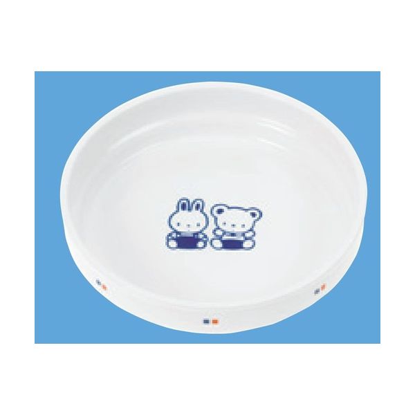 高強度シンプルラインスタック平皿大 キッズ用食器 食器類 キッズ