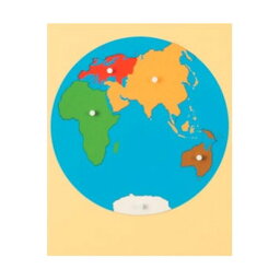 ■期間限定P2倍 モンテッソーリ モンテ 地図パズル 世界 N おもちゃ 知育玩具 モンテッソーリ教具 キッズ