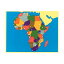 モンテッソーリ モンテ 地図パズル アフリカ N おもちゃ 知育玩具 モンテッソーリ教具 キッズ
