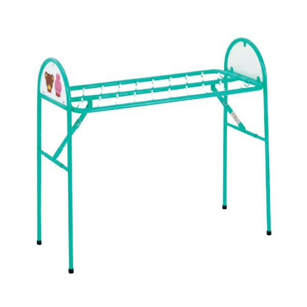 フックスタンド（折りたたみ式）MK グリーン ハンガーラック