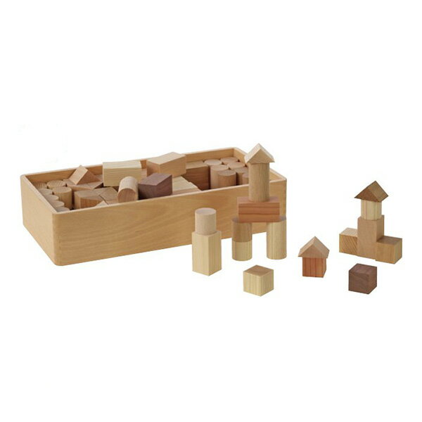 素材であそぼう！ー感性くすぐる木材はかせー ブロック おもちゃ 知育玩具 子供 キッズ 3歳 4歳 5歳
