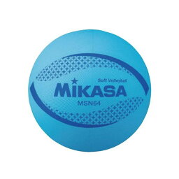 ソフトバレーボール 青 MSN64 BL スポーツ用品 ボール