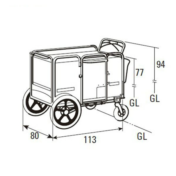 【2人乗りサイズでもコンパクト！】二人乗り ベビーカー 軽量 折りたたみ ドリンクホルダー 大型幌 小回り 双子 兄弟姉妹