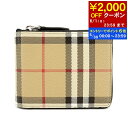【5/30限定!ポイント6倍】 バーバリー BURBERRY London England メンズ 2つ折り財布 チェック ラウンドジップウォレット 8071081 ARCHIVE BEIGE A7026 小物 ラウンドジップ TB サイフ プレゼント 誕生日(4)