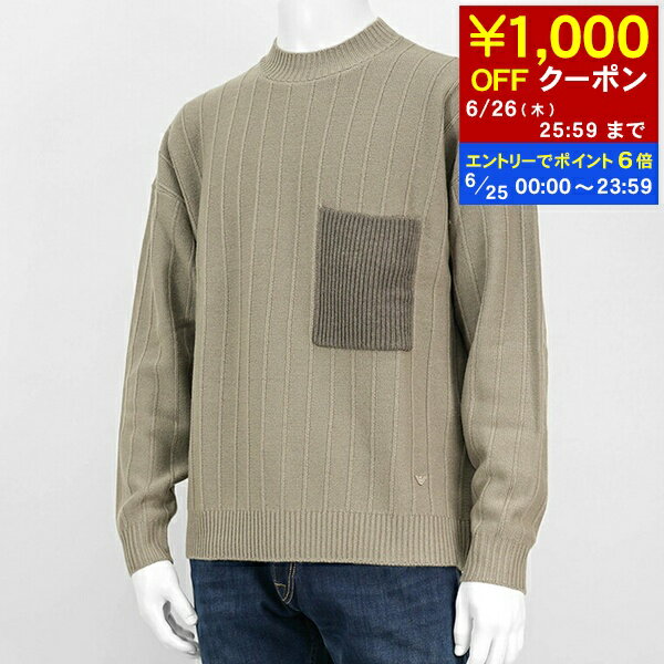 【6/25限定！ポイント6倍】 エンポリオアルマーニ EMPORIO ARMANI メンズ ニット 
