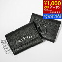 【7/20限定!ポイント7倍】 マルニ MARNI メンズ レディース キーケース PCMI0017U2 P6533 BLACK ブラック 00N99 6連 メ...