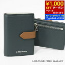 【7/20限定!ポイント7倍】 ジェイアンドエムデヴィッドソン J&M DAVIDSON レディース 2つ折り財布 LOSANGE FOLD WALLET SL...