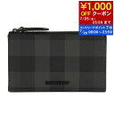 【7/20限定!ポイント7倍】 バーバリー BURBERRY London England メンズ フラグメントケース CHECK ZIP CARD CASE ...