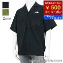 ノースフェイス THE NORTH FACE メンズ 半袖シャツ FIRST TRAIL S/S SHIRT NF0A87QK TNF BLACK ブラック JK3 FOREST OLIVE オリーブ PIB 半袖 胸ポケット ロゴ プリント ワンポイント 【プレミアムSTOCK-24SS】