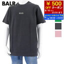 【8/10限定!ポイント7倍】 ボーラー BALR. メンズ Tシャツ Q SERIES STRAIGHT T SHIRT B1112 1051 ベージュ IRISH CREAM グリーン PUTTING GREEN アスファルトグレー ASPHALT ピンク FOXGLOVE 半袖 メタル 【プレミアムSTOCK-23SS】
