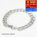 【8/25限定!ポイント6倍】 アーペーセー A.P.C. レディース メンズ ブレスレット MINIMAL MAXI MEAEC M70904 SILVER シルバー RAB アクセサリー 小物 ラージリンク プレゼント 誕生日 クリスマス バレンタイン 父の日 母の日 【2025秋冬新作】